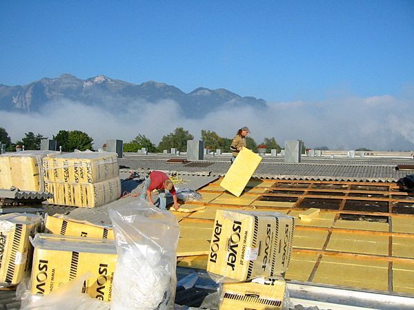 Isolierung Ihres Dachs